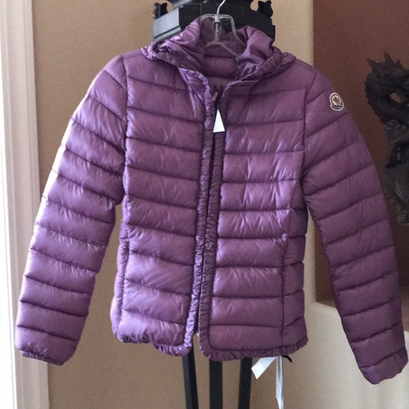 moncler purple down jacket